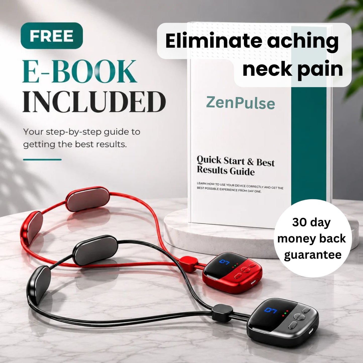 ZenPulse - No more neck pain (Rechargeable)