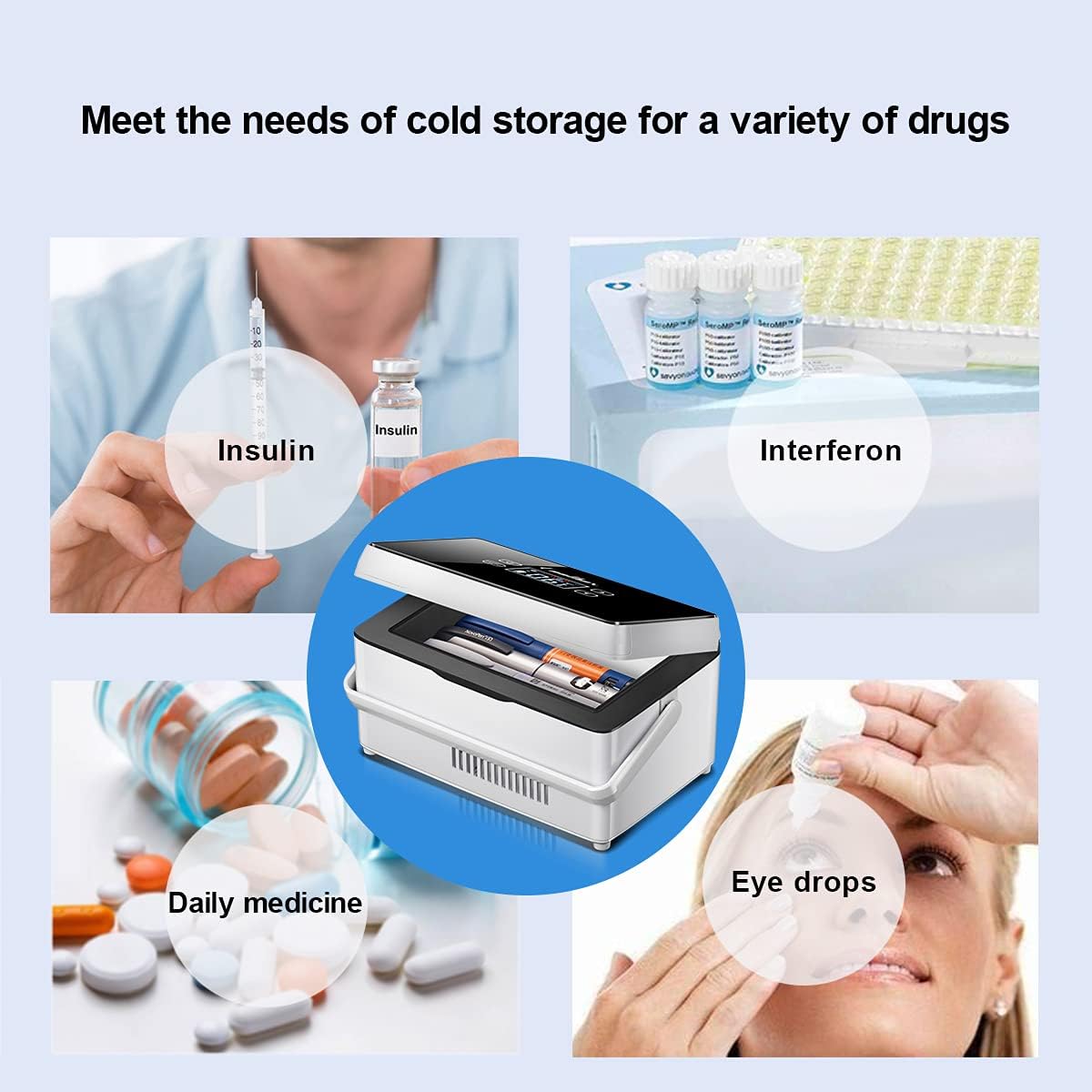 Travel with your peptides anywhere