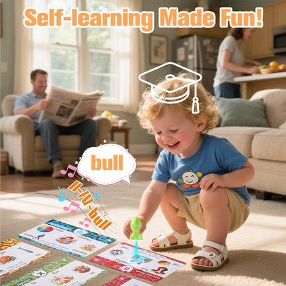 Trains preschoolers and kindergarteners to read independently — no screen time required