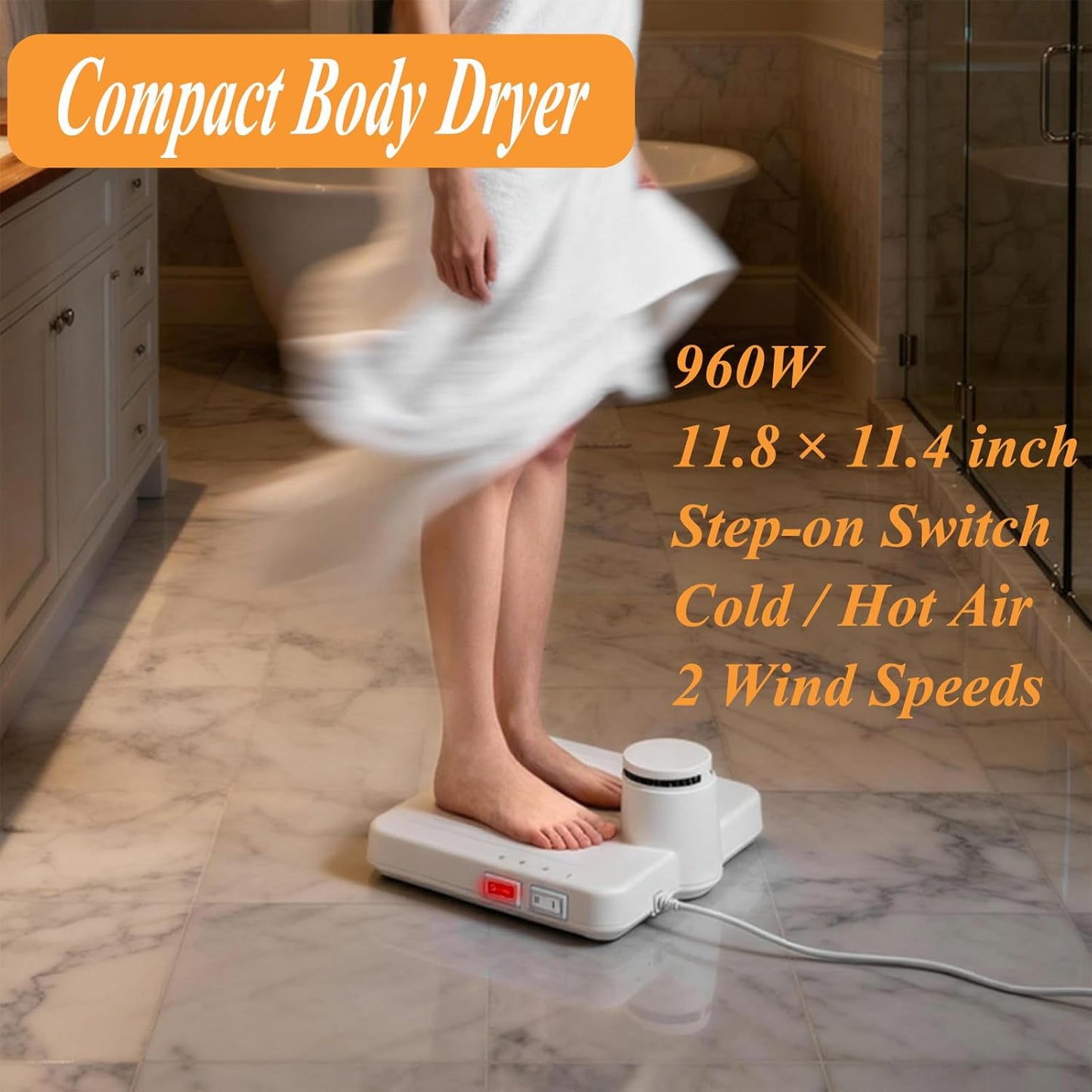 AirDry - Stop feeling sticky after every shower