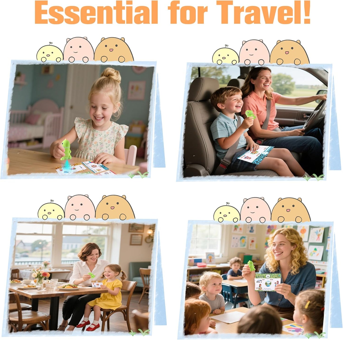 Trains preschoolers and kindergarteners to read independently — no screen time required