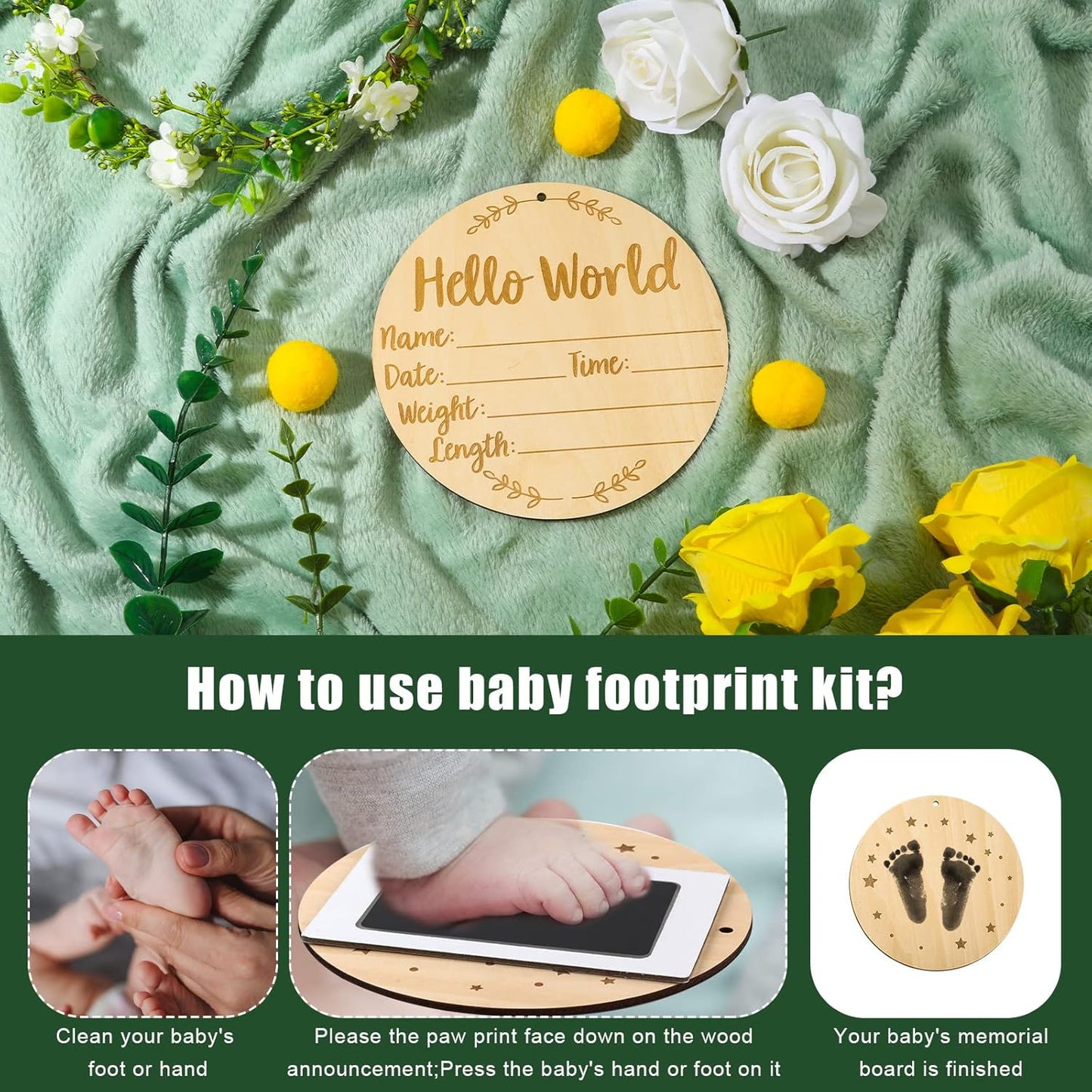 TinyPrints - Capture their first step forever