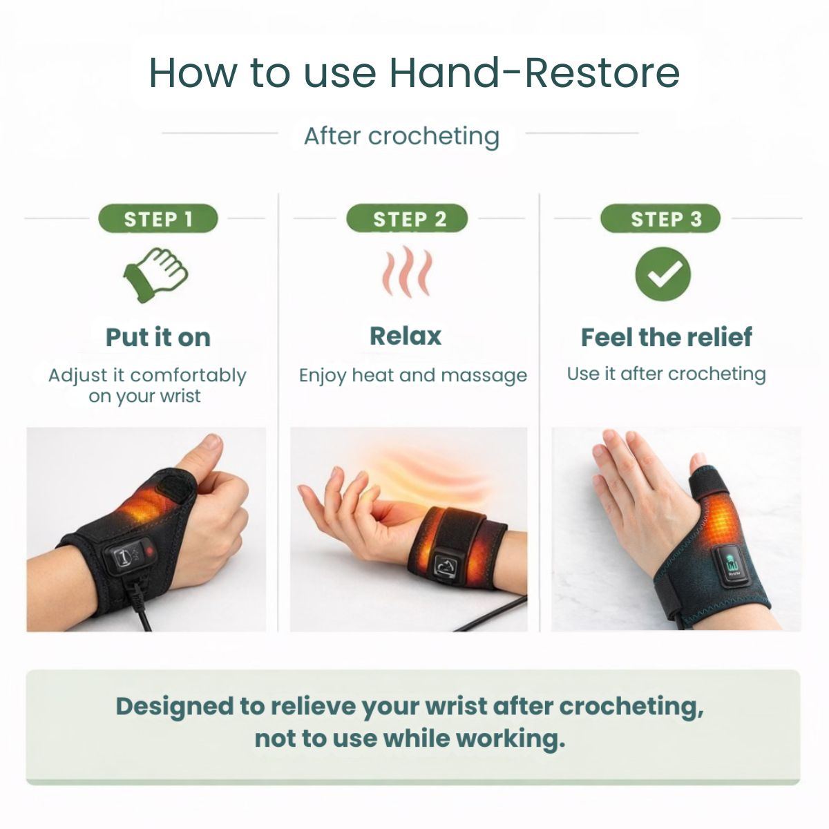 HandRestore - end your wrist and thumb pain