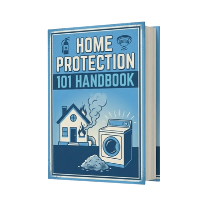 Prevent House Fire - before lint builds up where you can’t see it