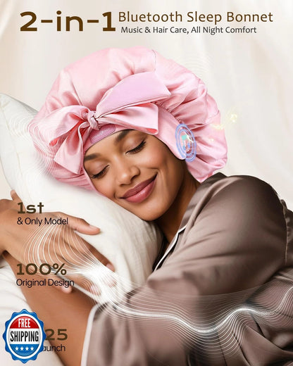 Silk & Silence - a bonnet for snore nights